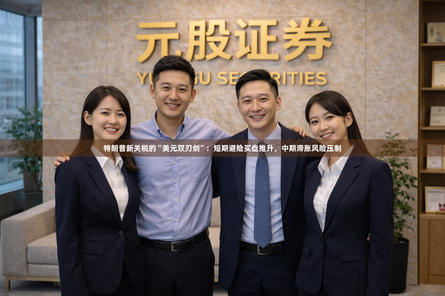 特朗普新关税的“美元双刃剑”：短期避险买盘推升，中期滞胀风险压制