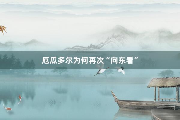 厄瓜多尔为何再次“向东看”